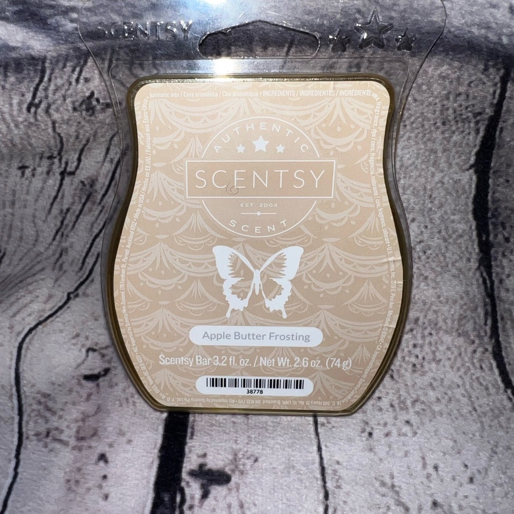 Scentsy Discontinued Apple Butter Frosting Wax Warmer Bar